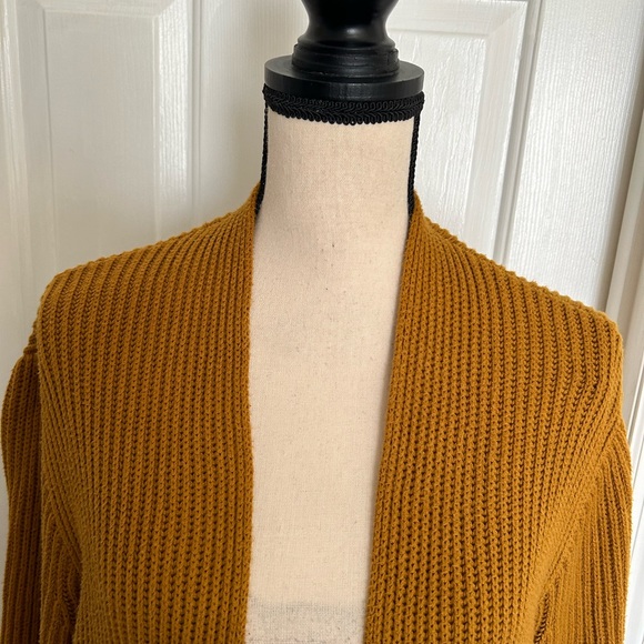 Madewell Nolan Ribbed Open Front Cozy Cardigan - Picture 4 of 11